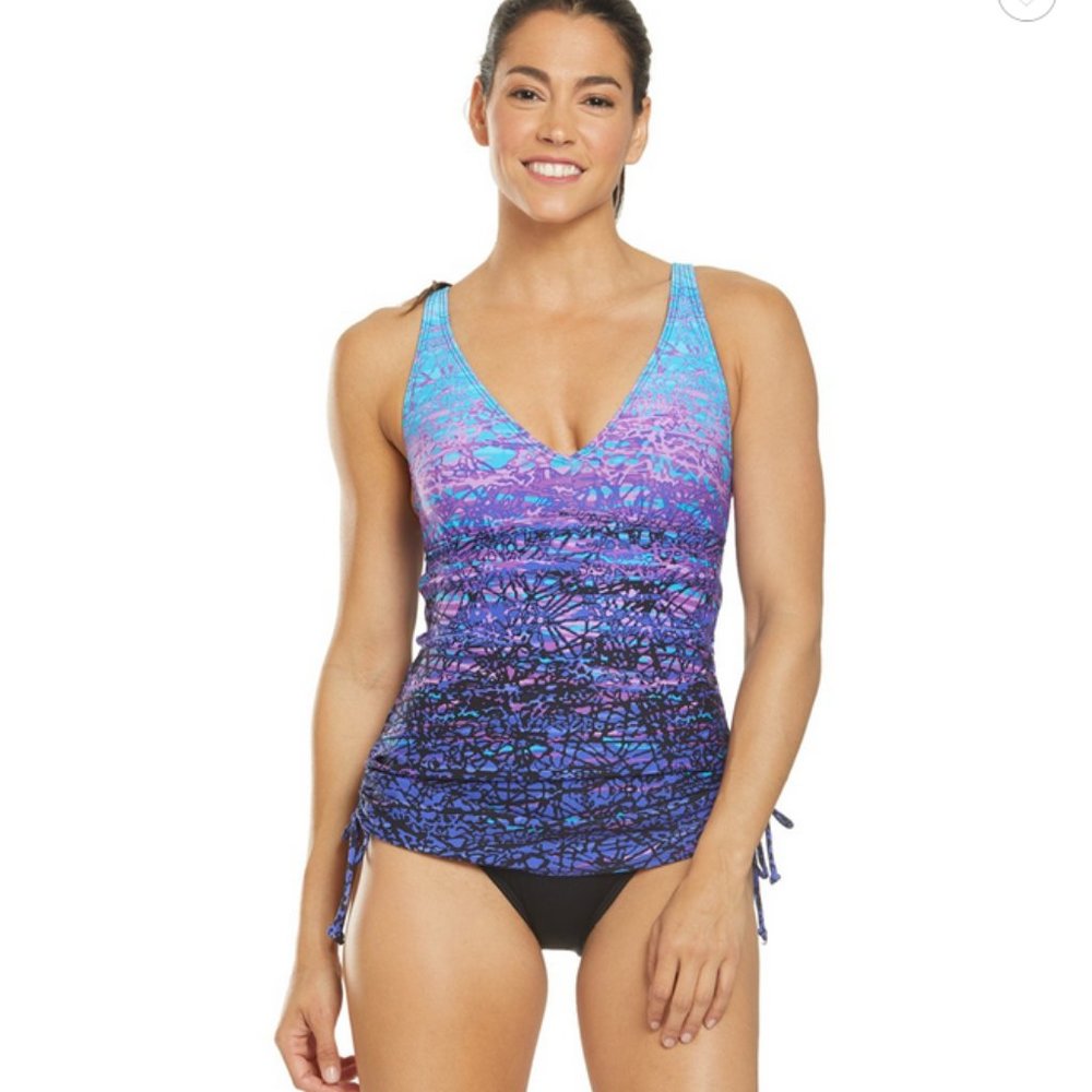 TYR Women's Arctic V-Neck Sheath 1 Piece Swimsuit